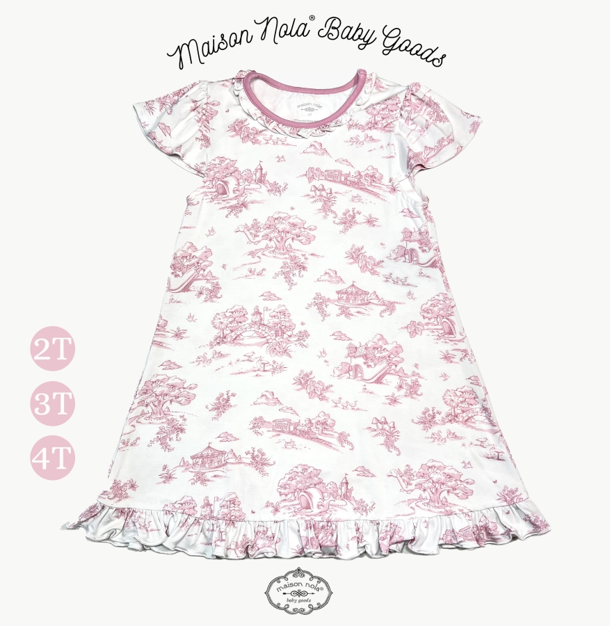 Storyland Toile girl gown