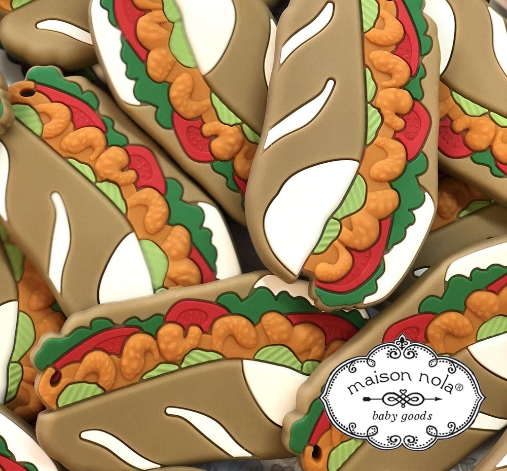 Shrimp PoBoy Teether