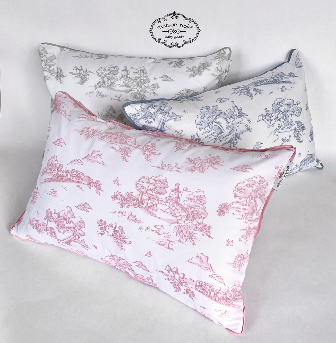 Storyland Toile Decorative Pillow