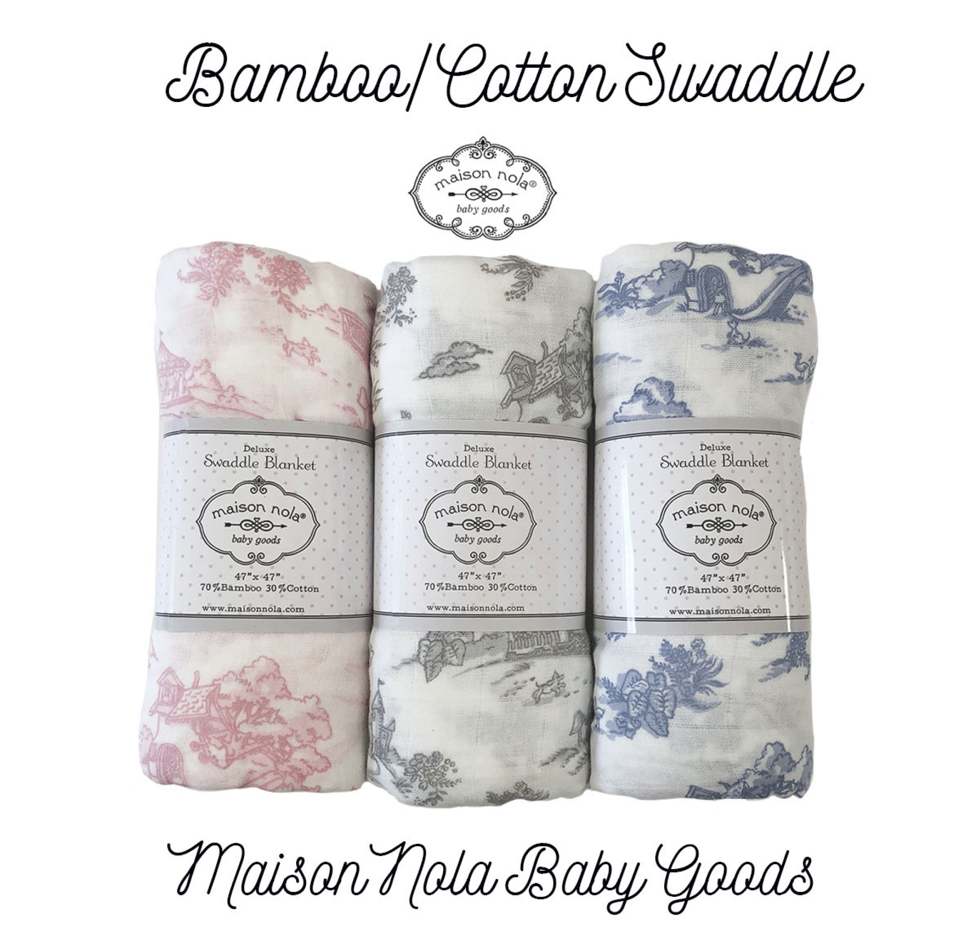 Bamboo muslin swaddle discount blankets